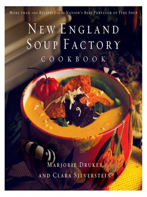 cover image of New England Soup Factory Cookbook